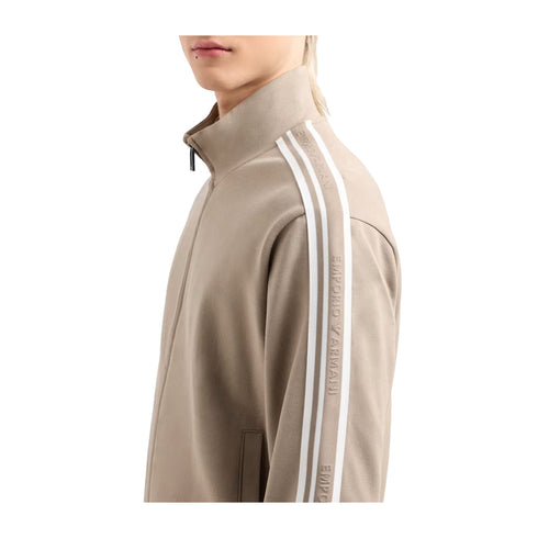 Emporio Armani Felpa con zip Felpa Uomo con bande logate S - Francavilla Moda